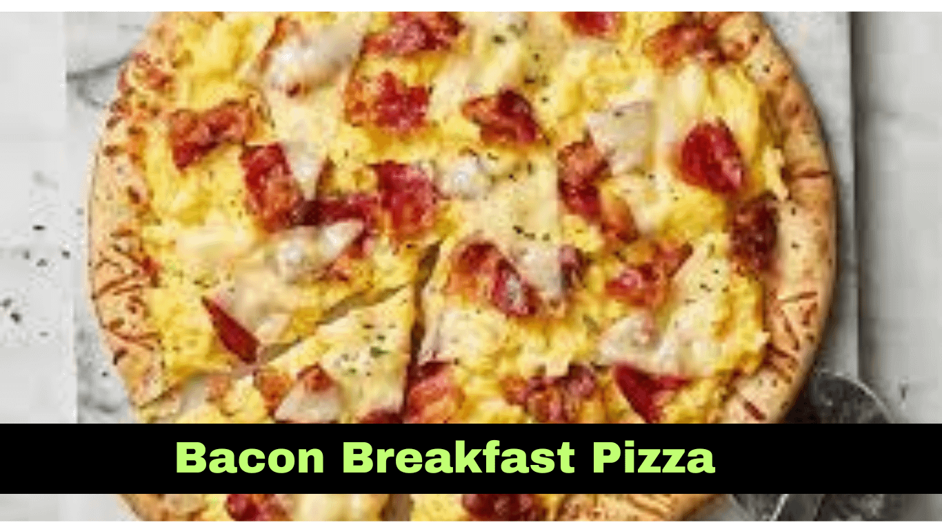 Bacon Breakfast Pizza Recipe - RecipeJunctions