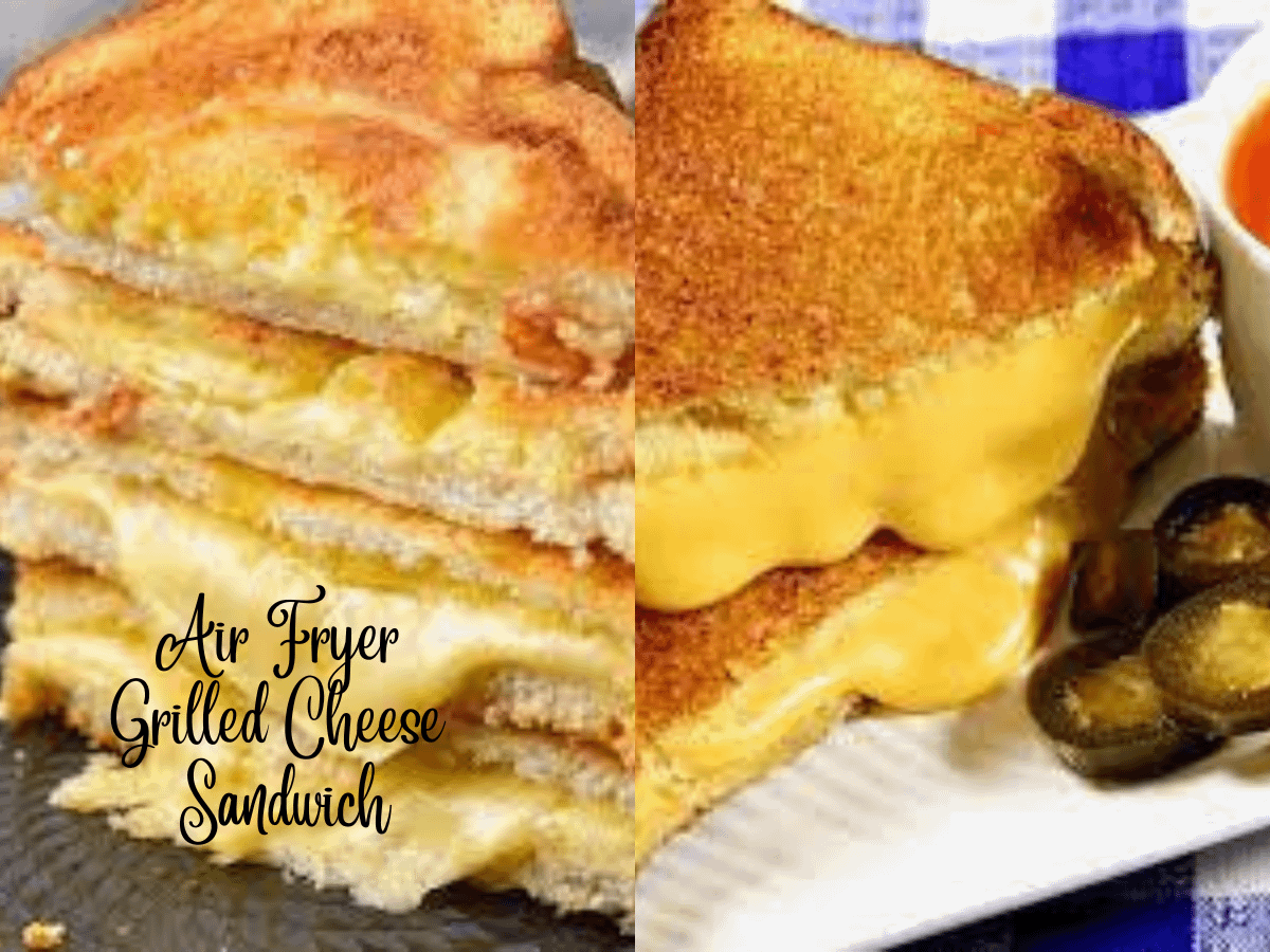 Air Fryer Grilled Cheese Sandwich RecipeJunctions